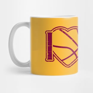 I Love CLE –veland Basketball! (DELUXE) Mug